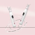 Mașină de găurit unghii cu lumină LED 360° cu afișaj LCD, mașină de găurit unghii reîncărcabilă cu 10 viteze