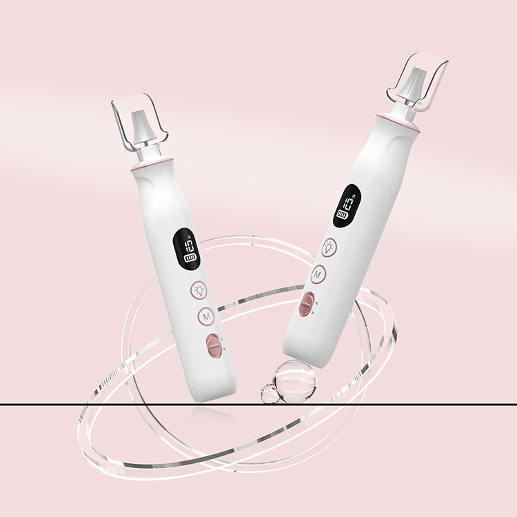 Mașină de găurit unghii cu lumină LED 360° cu afișaj LCD, mașină de găurit unghii reîncărcabilă cu 10 viteze