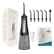 Cinci moduri de lucru cu rezervor mare de apă de 350 ml irigator oral cu ață dentară 7